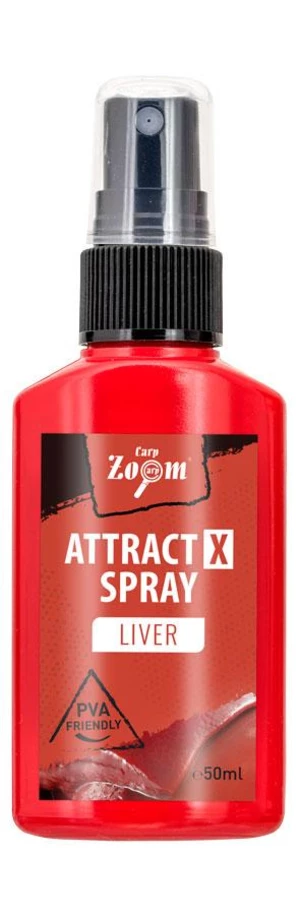 Carp zoom sprej atractx spray 50 ml - játra