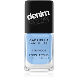 Gabriella Salvete Denim Story dlhotrvajúci lak na nechty odtieň 04 Jeanious 11 ml