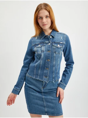 Blue women's denim jacket ORSAY