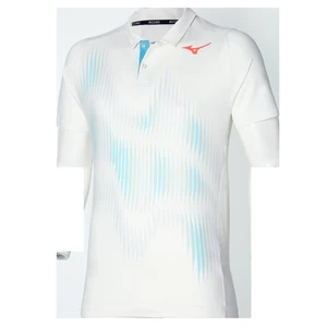 Men's Mizuno Shadow Polo T-Shirt White M