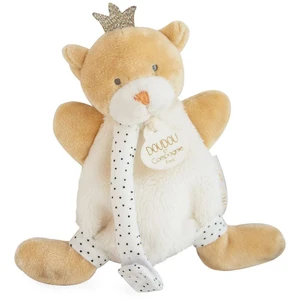 Doudou Gift Set Bear With Pacifier hračka s klipem 1 ks