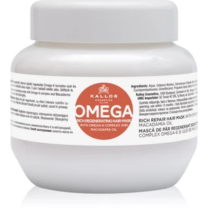 Kallos KJMN Professional Omega vyživujúca maska na vlasy s omega-6 komplexom a makadamia olejom 275 ml