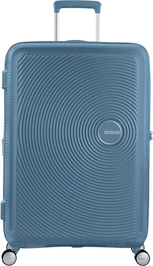 American Tourister Soundbox Spinner EXP 77/28 Large Check-in Stone Blue 97/110 L Kufor