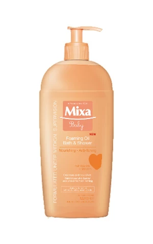 Mixa Pěnivý Baby olej do koupele 400 ml