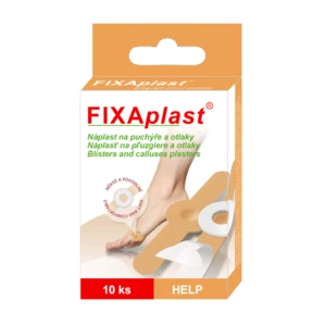 FIXAPLAST Náplast na puchýře a otlaky 10 kusů 10 ks