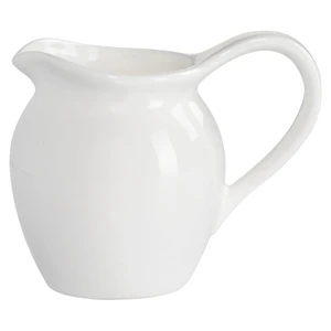 Biały porcelanowy mlecznik Maxwell & Williams Basic, 110 ml