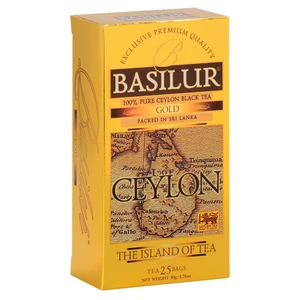 BASILUR Island of tea gold čierny čaj 25 vreciek