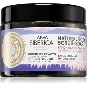 Natura Siberica Taiga Siberica Kamchatka Volcanic Mud zpevňující tělový peeling 300 ml