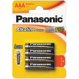 Panasonic - Alkalická mikrotužková baterie AAA 4ks