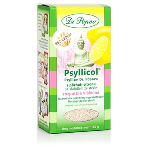 DR. POPOV Psyllicol s příchutí citronu 100 g