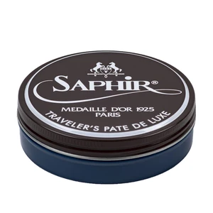 Saphir Vosk na topánky Saphir Wax Polish Medaille d'Or Traveler's Pate de Luxe (75 ml) - Navy Blue