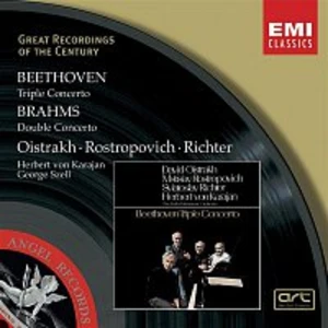 Mstislav Rostropovich, Herbert von Karajan, Berliner Philharmoniker, Sviatoslav Richter, George Szell, David Oistrakh, Cleveland Orchestra – Beethoven