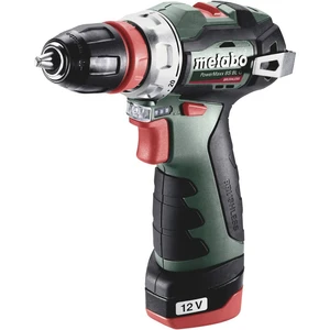 Metabo PowerMaxx BS BL Q 601749500 aku vŕtací skrutkovač  12 V 2 Ah Li-Ion akumulátor + 2. akumulátor