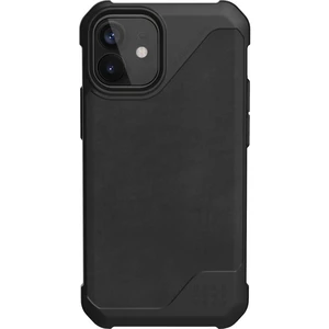 Urban Armor Gear Metropolis zadný kryt na mobil Apple iPhone 12 mini vzhľad kože čierna