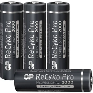 GP Batteries ReCyko+Pro HR06 tužkový akumulátor typu AA  Ni-MH 2000 mAh 1.2 V 4 ks