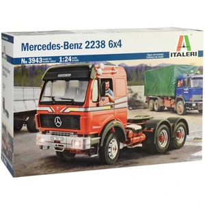 Italeri 3943 Mercedes-Benz 2238 6x4 model ťahača, stavebnica 1:24