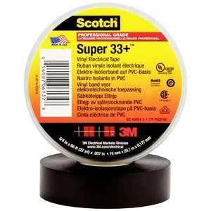 3M  SUPER33+-19X20 izolačná páska Scotch® čierna (d x š) 20 m x 19 mm