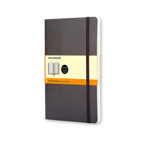 MOLESKINE Zápisník mäkký linajkovaný čierny L (240 strán)