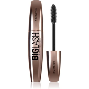 Makeup Revolution Big Lash Volume objemová a prodlužující řasenka odstín Black 8 ml