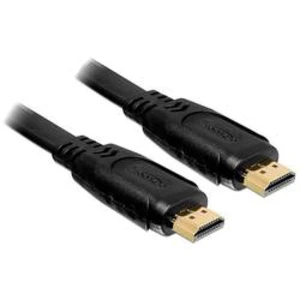 HDMI kabel Delock [1x HDMI zástrčka - 1x HDMI zástrčka] černá 2.00 m