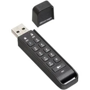 USB flash disk iStorage datAshur® Personal 2 IS-FL-DAP3-B-8, 8 GB, USB 3.2 Gen 1 (USB 3.0), černá