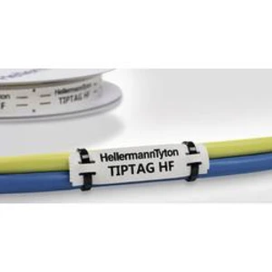 Držák štítků HellermannTyton TIPTAG11X65WH-PO-WH (190) 556-20069, bílá, 1 ks