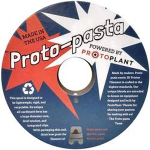 Vlákno pro 3D tiskárny Proto-Pasta SSP12805, PLA plast, 2.85 mm, 500 g, šedá