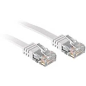 Síťový kabel RJ45 LINDY 47501, CAT 6, U/UTP, 1.00 m, bílá