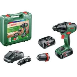 Bosch Home and Garden AdvancedImpact 18 2cestný-aku příklepová vrtačka 2 akumulátory, kufřík, vč. nabíječky