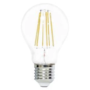 LED žárovka LightMe LM85343 230 V, E27, 7 W = 60 W, neutrální bílá, A++ (A++ - E), tvar žárovky, nestmívatelné, vlákno, 1 ks