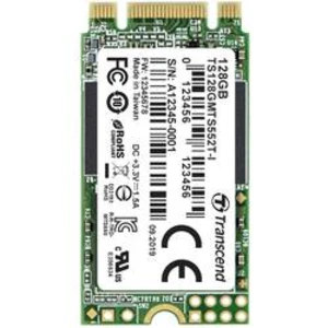 Interní M.2 SATA SSD 128 GB Transcend MTS552T-I Retail TS128GMTS552T-I SATA 6 Gb/s