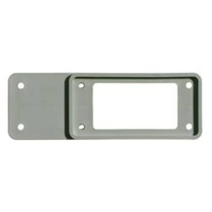 Heavy Duty Connectors, Accessories, Adapter plate, Size: 8, Plastic, Grey, 4 Weidmüller ADP-8/4-GR, 10 ks