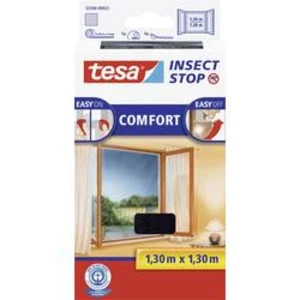 Síť proti hmyzu do oken tesa Insect Stop Comfort, (d x š) 1300 mm x 1300 mm, antracitová, 1 ks