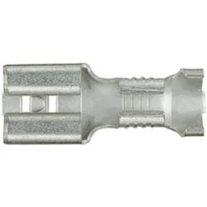 Faston zásuvka Klauke 1750 6.3 mm x 0.8 mm, 180 °, bez izolace, kov, 1 ks