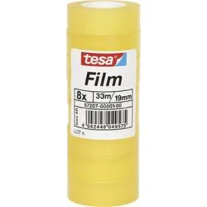 Tesafilm tesa 57207-00001-01, (d x š) 33 m x 19 mm, akrylát, transparentní, 8 ks