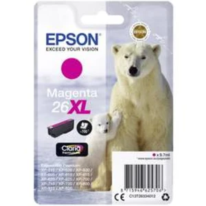 Epson Ink T2633, 26XL originál purppurová C13T26334012