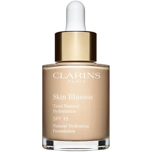 Clarins Skin Illusion Natural Hydrating Foundation rozjasňujúci hydratačný make-up SPF 15 odtieň 103N Ivory 30 ml