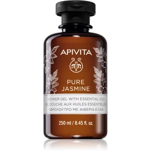 Apivita Pure Jasmine Shower Gel hydratačný sprchový gél s esenciálnymi olejmi 250 ml