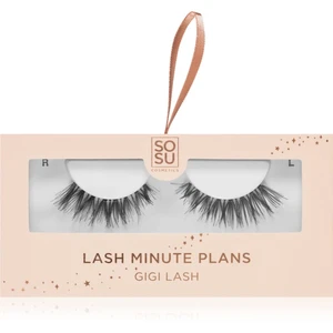 SOSU Cosmetics Lash Minute Plans umelé mihalnice s lepidlom Gigi