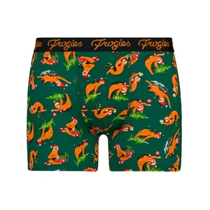 Men's boxers Sloth Frogies Christmas