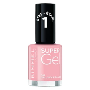 RIMMEL LONDON Gelový lak na nehty Super Gel R&B Rose 12 ml