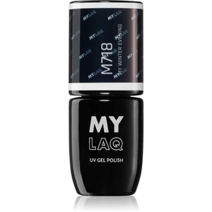 MYLAQ UV Gel Polish gelový lak na nehty odstín My Winter Evening 5 ml