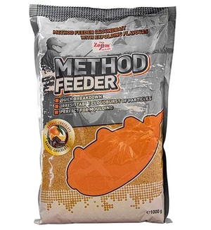 Carp zoom krmítková směs method feeder groundbaits 1 kg - pomeranč čokoláda