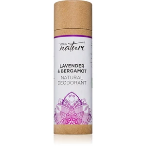 Your Nature Natural Deodorant tuhý dezodorant Lavender & Bergamot 70 g