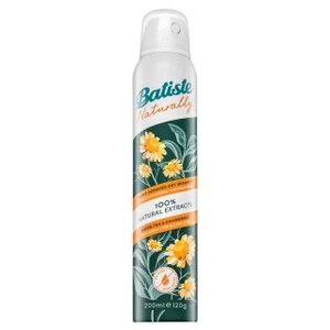 Batiste Naturally Green Tea & Chamomile suchý šampón pre rýchlo mastiace sa vlasy 200 ml