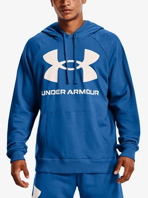 Pánská mikina Under Armour  Rival Fleece Big Logo HD-BLU XXL