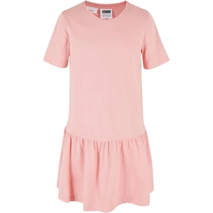 Valance Tee Dress for Girls - Pink