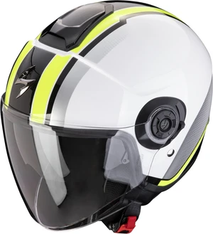 Scorpion EXO-CITY II VEL White/Neon Yellow S Jethelm