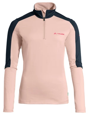 Women's sweatshirt VAUDE Livigno Halfzip II W's Sand Rose, 40