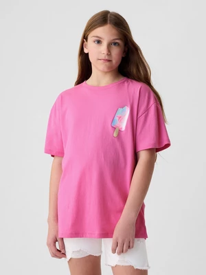 Pink Girl's T-Shirt GAP